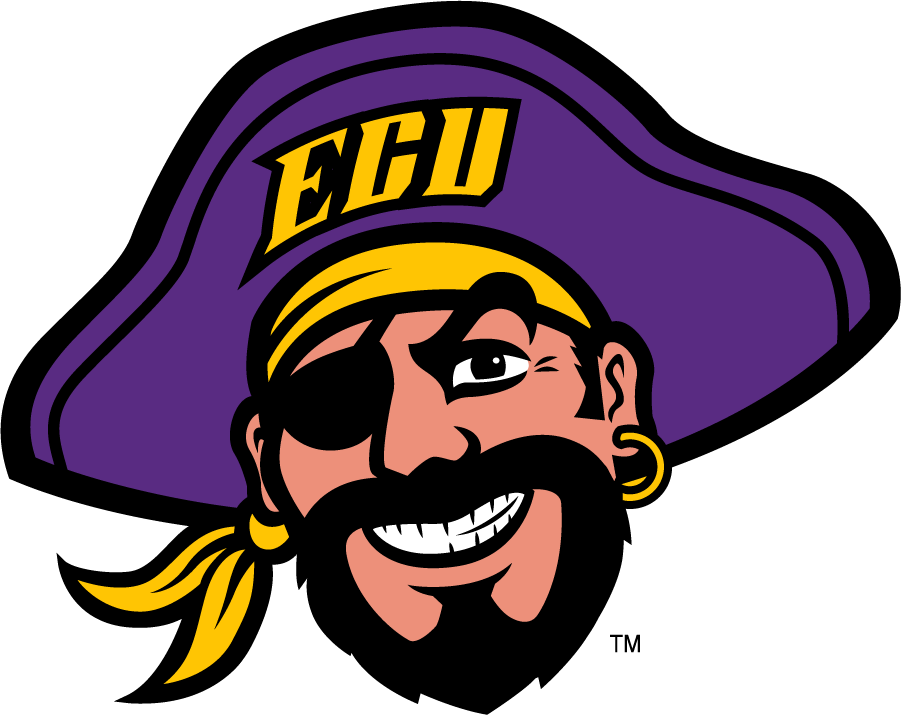 East Carolina Pirates 2010-2014 Mascot Logo t shirts iron on transfers